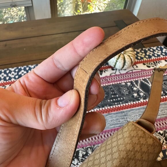 Celine Paris Light Macadam Accordion Crossbody Purse, Vintage - Picture 12 of 15